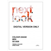 NEXT LOOK COLOUR USAGE MEN S/S 2026 Trend & Colour Direction – Versione Digitale