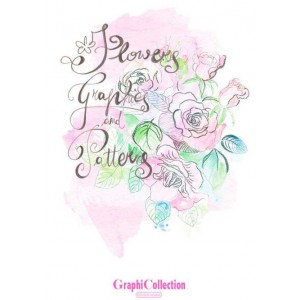 GRAPHICOLLECTION FLOWERS Graphics & Patterns Vol. 1
