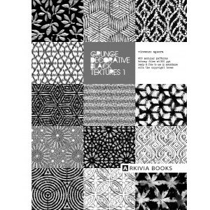 LIBRO-GRUNGE-DECORATIVE-BLACK-TEXTURES-VOL-1-ARKIVIA-BOOKS-Mede-Bookstore