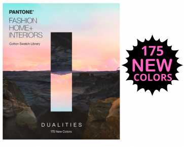 Pantone ® FHI COTTON SWATCH LIBRARY DUALITIES EXPANSION PACK supplemento 175 nuovi colori
