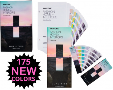 Pantone ® FHI COLOR SPECIFIER & GUIDE SET TPG DUALITIES EXPANSION PACK supplemento 175 nuovi colori