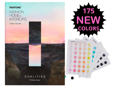 Pantone ® FHI COTTON CHIP SET DUALITIES EXPANSION PACK supplemento 175 nuovi colori