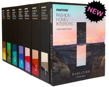 Pantone ® FHI COTTON SWATCH LIBRARY +  DUALITIES EXPANSION PACK (175 nuovi colori compresi)