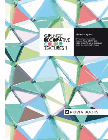 LIBRO-GRUNGE-DECORATIVE-COLOUR TEXTURES-VOL-1-ARKIVIA-BOOKS-Mede-Bookstore