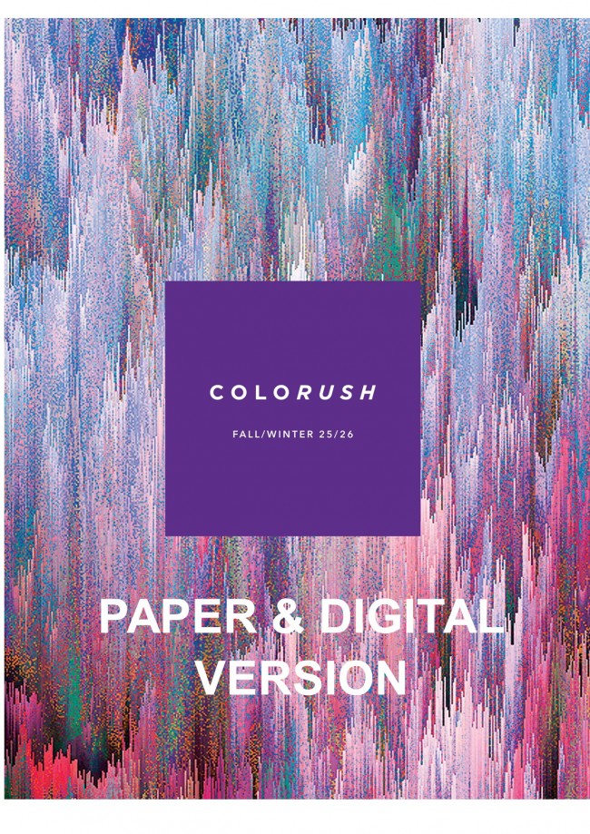 COLORUSH TENDENZE COLORE autunno/inverno 2025/2026 cartella colore per