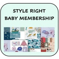 STYLE RIGHT BABYWEAR - abbonamento annuale (2 uscite) 12 MESI di ACCESSO ONLINE "BABY REPORTS"
