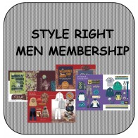 STYLE RIGHT MENSWEAR - abbonamento annuale (2 uscite) 12 MESI di ACCESSO ON-LINE "MENSWEAR REPORTS"