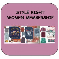 STYLE RIGHT WOMENSWEAR - abbonamento annuale (2 uscite) 12 MESI di ACCESSO ON-LINE "WOMENSWEAR REPORTS"