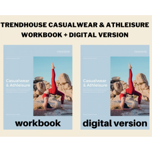 TRENDHOUSE CASUALWEAR & ATHLEISURE S/S 2024  WORKBOOK + VERSIONE DIGITALE pacchetto speciale