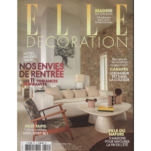 ELLE DECORATION FRANCE no. 327 Settembre 2025