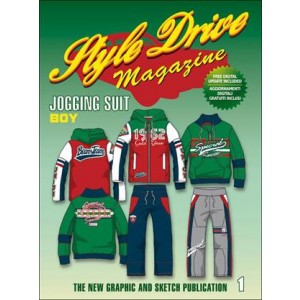 STYLE DRIVE MAGAZINE JOGGING SUIT N. 1 BOY (SENZA CD)